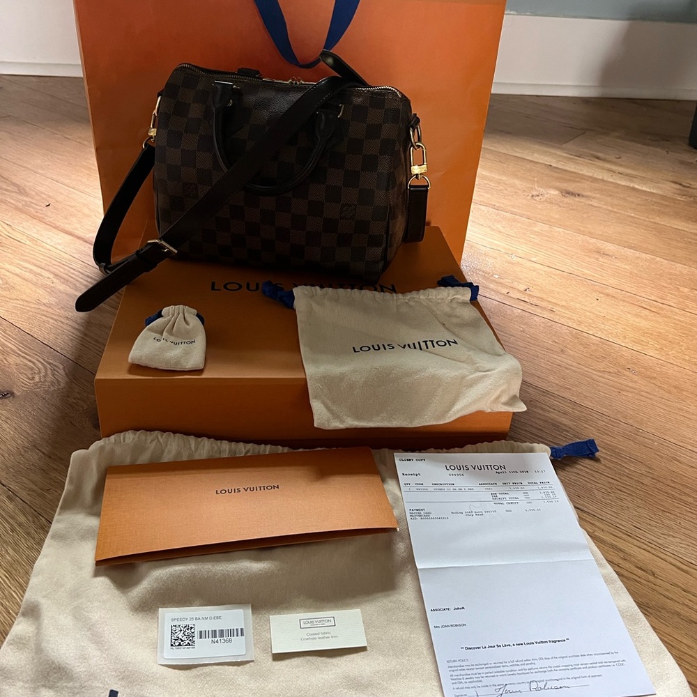 Louis Vuitton Brown Monogram Duffel Bag